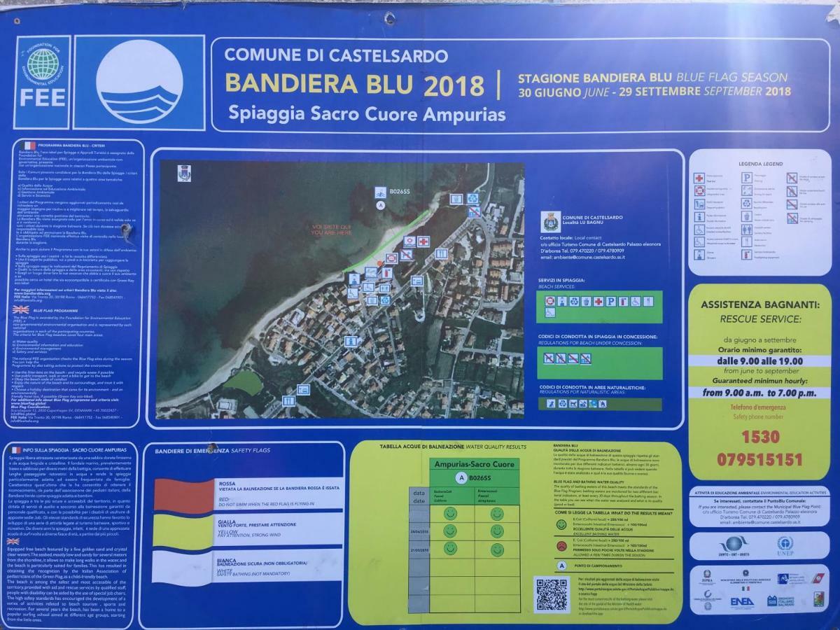Apartament Victoria 150Mt From Beach Castelsardo Εξωτερικό φωτογραφία